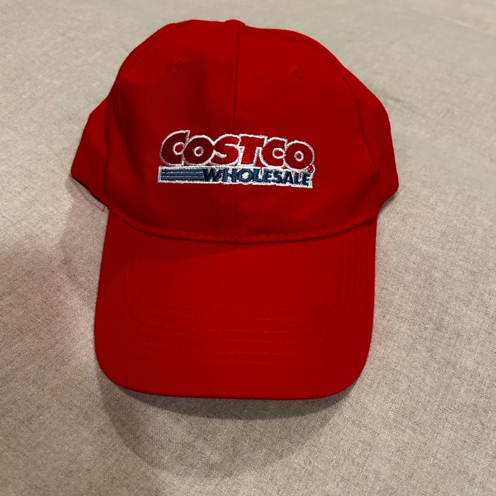 Costco Red Logo Baseball Cap